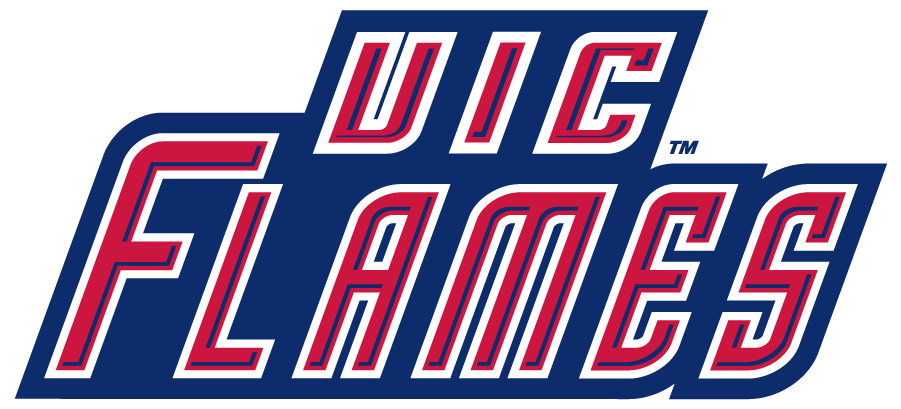 Illinois-Chicago Flames 1996-2010 Wordmark Logo diy iron on heat transfer